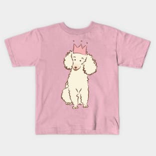 poodle queen Kids T-Shirt